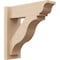 Ekena Millwork 5 1/2-in W x 16-in D x 16-in H Funston Trad Rough Cedar Woodgrain TimberThane Outlooker, Primed Tan OUTUR055X16X16FST04RCPR - alternate 1